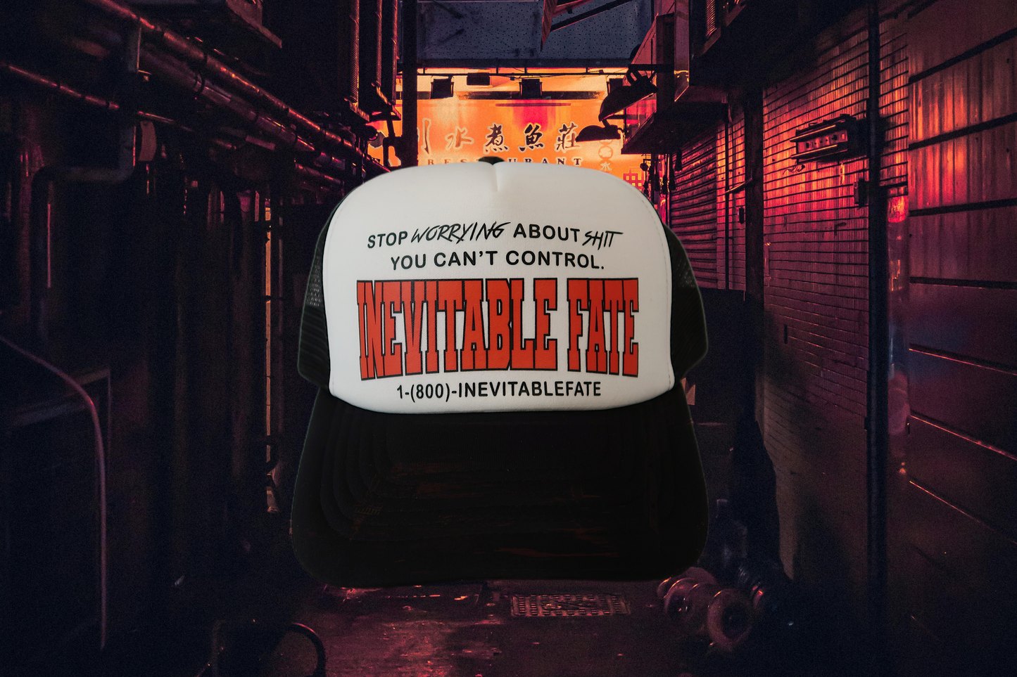 Inevitable Fate “Red” Trucker Hat