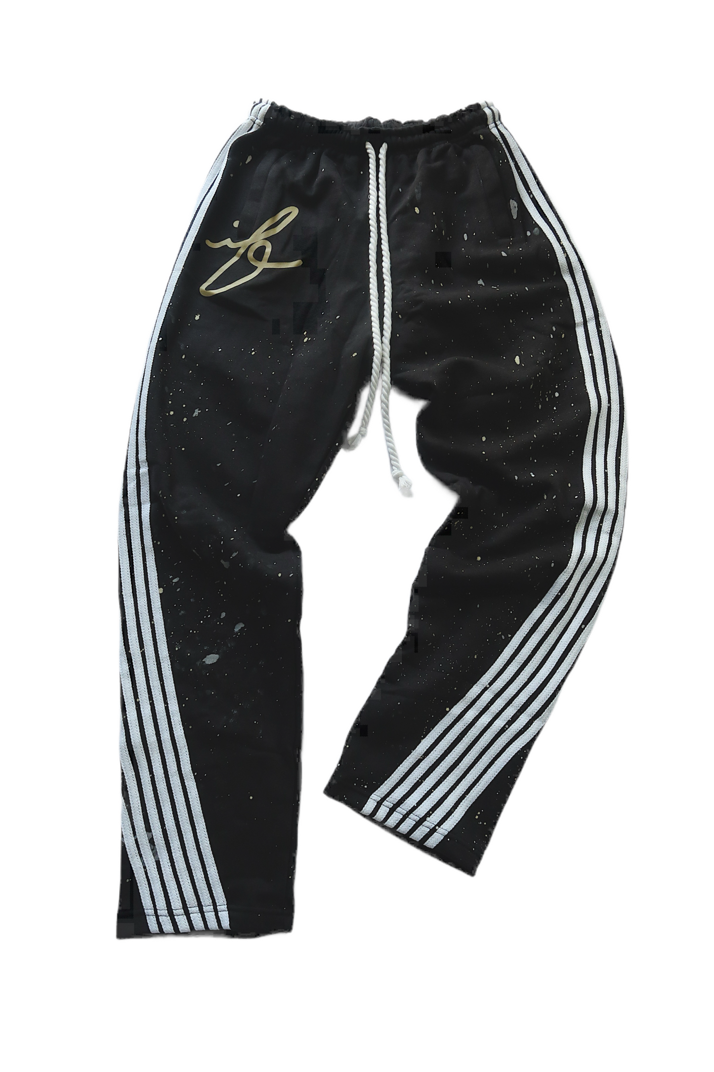 Logo Striped Sweatpants